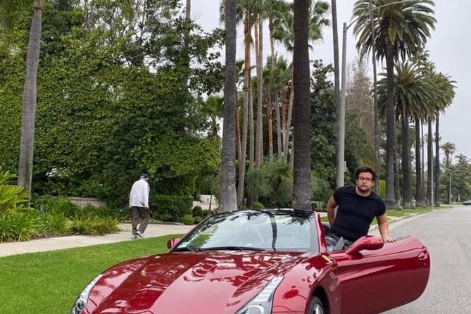 Private Ferrari Driving Tour from Hollywood to Sunset - Cruising Hollywood Boulevard in a Ferrari California T