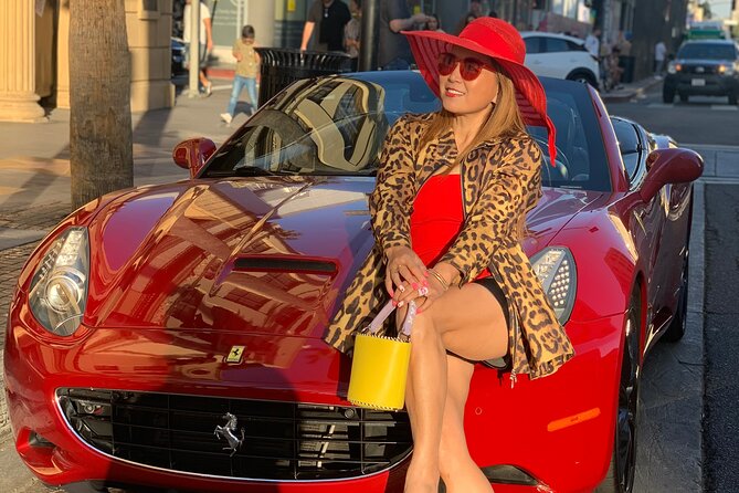 Private Ferrari Driving Tour from Hollywood to Sunset - Heading toward the Sunset Strip