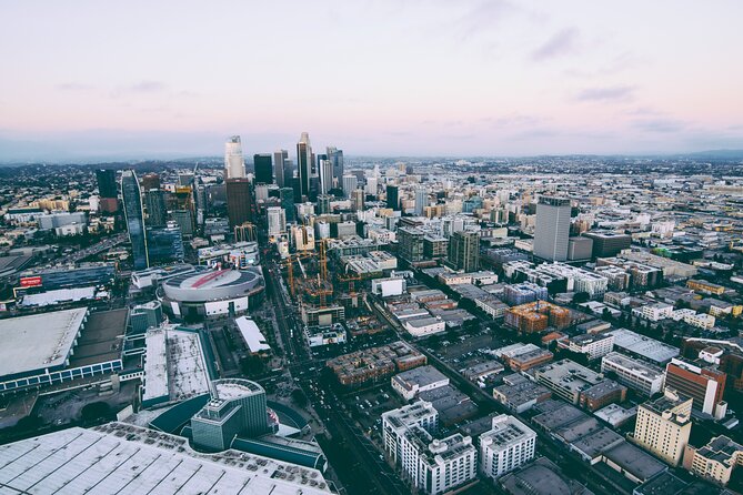 Private Helicopter Tour of Hollywood Sign, Beaches and More - Venice Beach and Marina del Rey from above