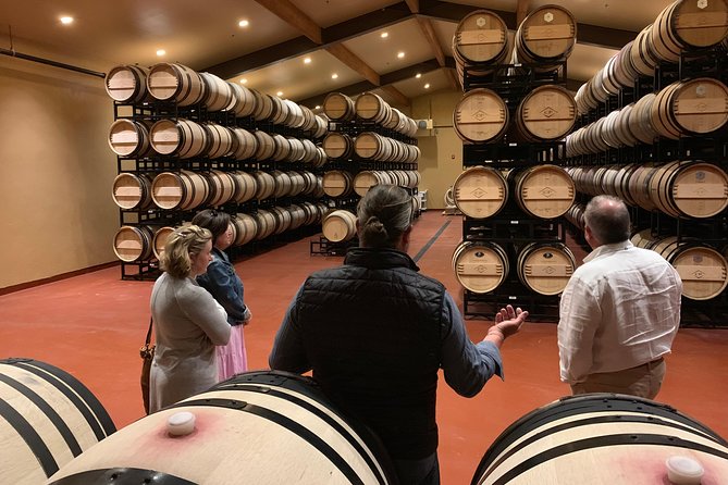 Private Santa Barbara Winery and Estate Tour in Tesla SUV - Lunch breaks up the tasting day
