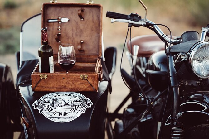 Private Sidecar Winery Tour through Temecula - Starting at Akash Winery