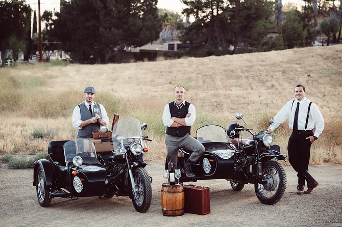Private Sidecar Winery Tour through Temecula - Doffo Winery: wine, motorcycles, and a strong first stop
