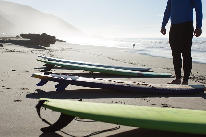 Private Surf Lesson with Instructor, Board, & Wetsuit - The first 15 minutes on the sand