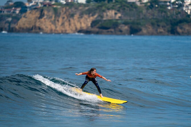 Private Surf Lesson with The Pros In Laguna Beach - The beach lesson makes the first waves easier