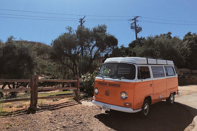 Private Vintage VW Hippie Tour to Malibu with wine tasting - What $195 buys you