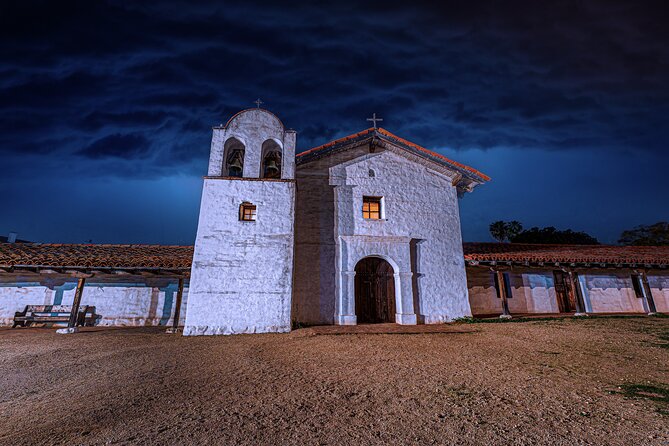 Sanctum Sacrifice of Santa Barbara Ghost Tours - 735 Anacapa Street and two dancers at City Hall