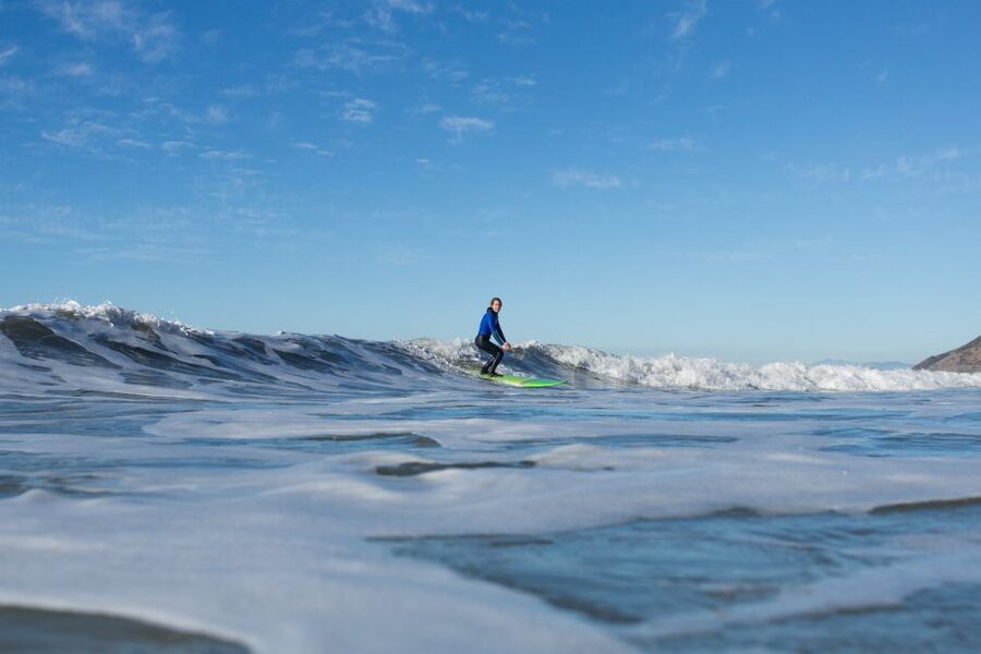 Santa Barbara: 1.5-Hour Private Beginner's Surf Lesson - Getting suited up with the included equipment
