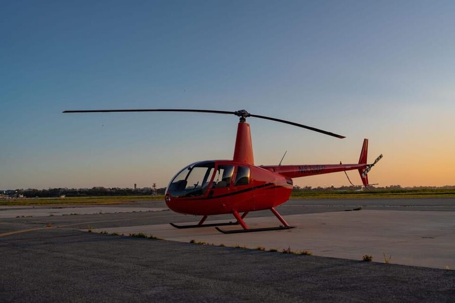 Santa Barbara: Beach and Coastline Helicopter Tour - From the meeting point to the helicopter