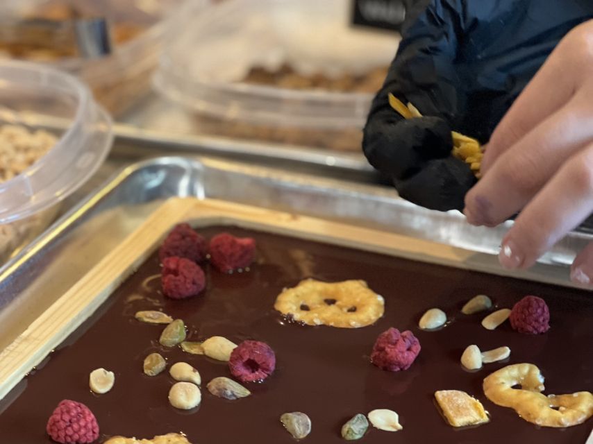 Santa Barbara: Chocolate Bar and Art Box Making Workshop - Choosing Chocolate, Molds, and 30 Toppings