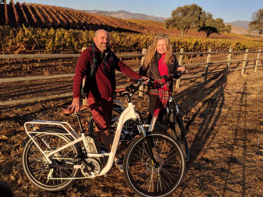 Santa Barbara: E-bike wine tour w/ transport, tasting, lunch - Rolling vineyard roads and broad valley views