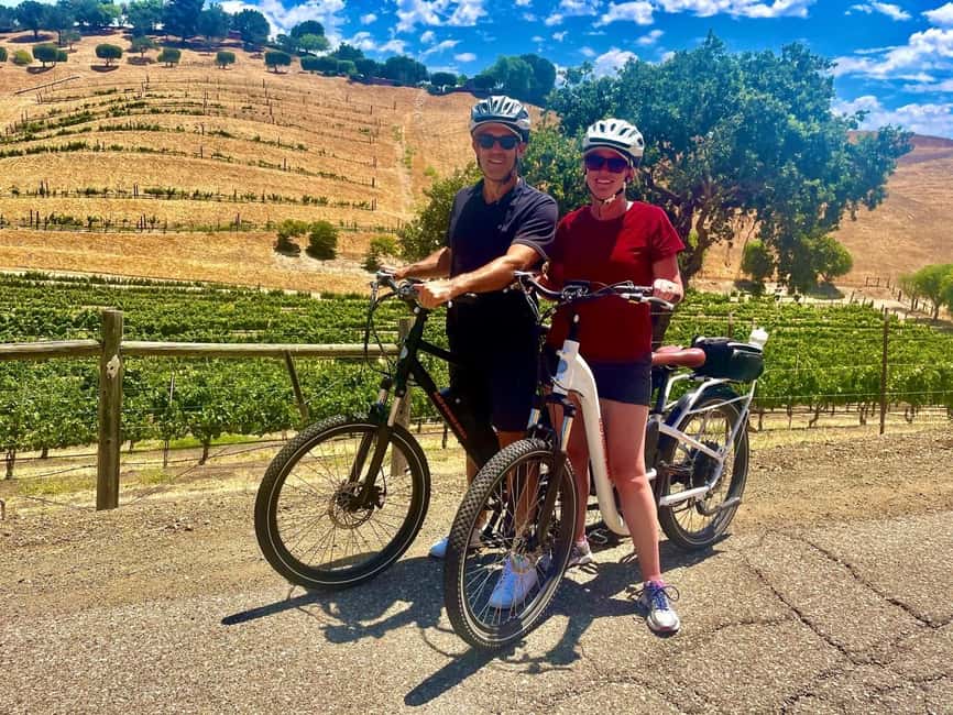 Santa Barbara: E-bike wine tour w/ transport, tasting, lunch - Getting comfortable on the e-bike