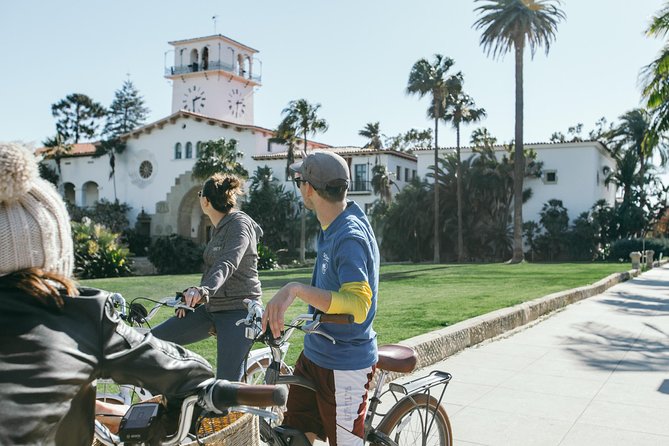 Santa Barbara Electric Bike Tour - The Courthouse and State Street’s Spanish character