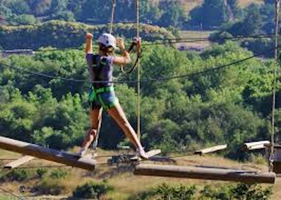 Santa Barbara: High Ropes Adventure Course - Choosing among four routes