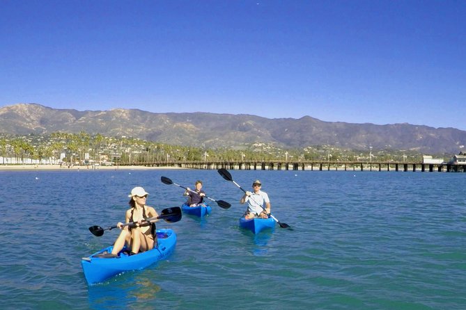 Santa Barbara Kayak or Stand Up Paddle Rental - The first minutes on calm water