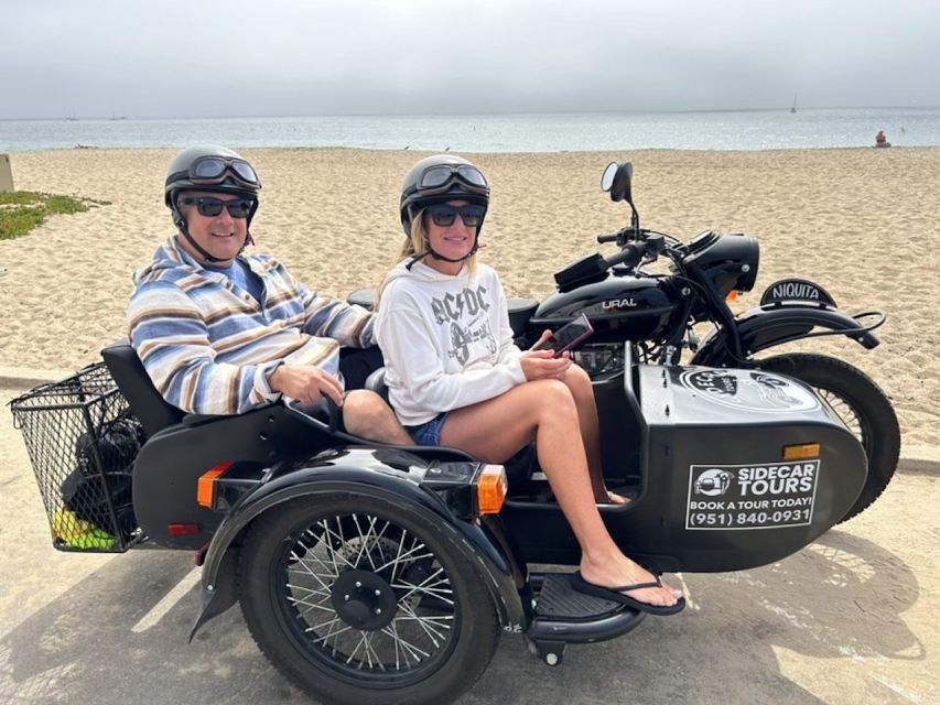 Santa Barbara: Private Scenic Tandem Sidecar Tour - Coastal views, beaches, and Santa Barbara’s architecture
