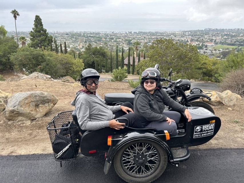 Santa Barbara: Private Scenic Tandem Sidecar Tour - The wine room or brewery stop