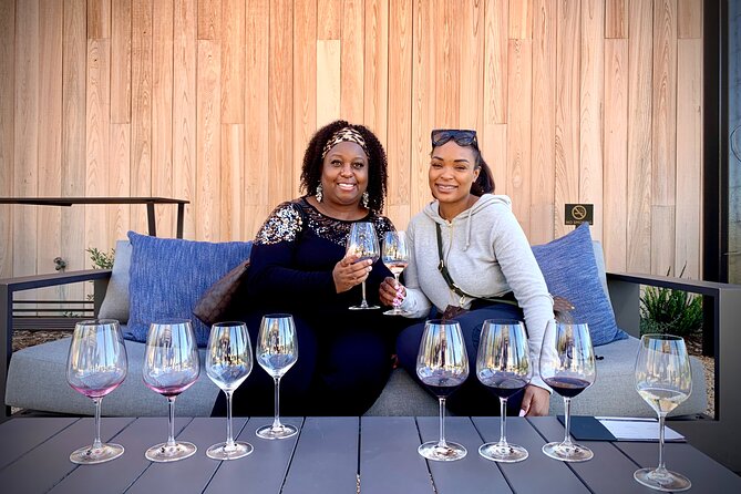 Santa Barbara Small-Group Wine Tour to Private Estates & Wineries - Organic lunch with a vineyard view