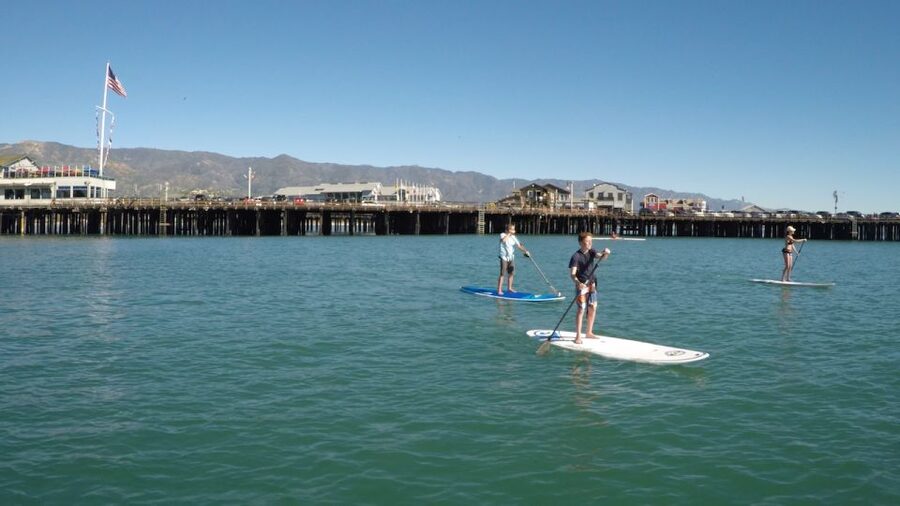 Santa Barbara: Stand-up Paddle Board Rental - Starting at West Beach between the pier and harbor