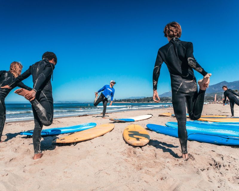 Santa Barbara: Surfing Lessons - The equipment included in the $89 price