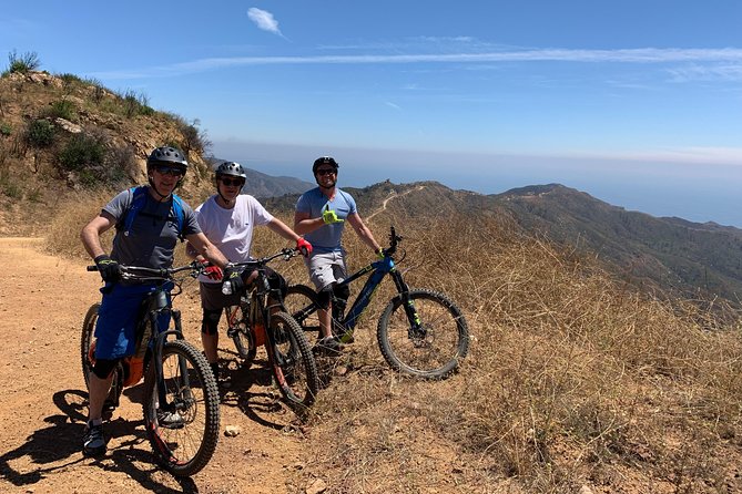 Scenic Malibu Overlook eMTB Experience (Beginner) - What the Backbone Trail ride feels like