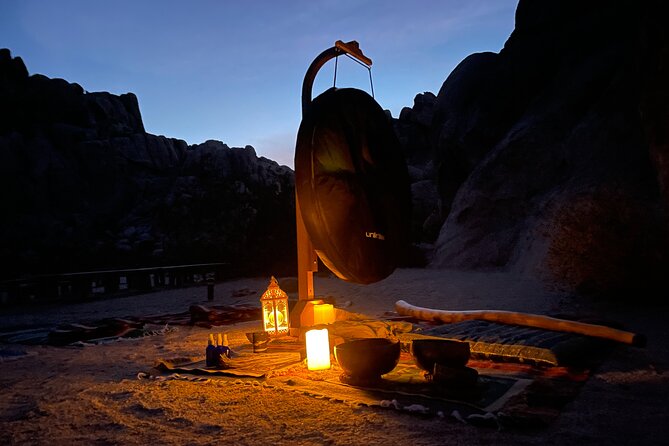 Soundbath Under The Stars-Joshua Tree - The opening meditation and intention setting