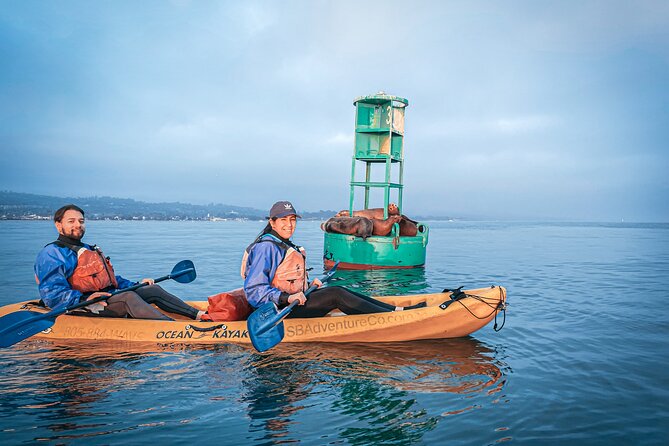 Sunset Kayak Tour in Santa Barbara Harbor (2 Hours) - Santa Barbara Waterfront from water level