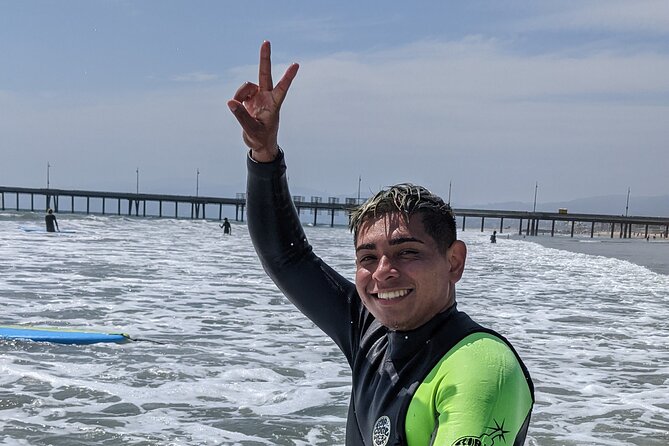 Surf Lesson for Kids in Venice Beach - A first surf lesson built around quick progress