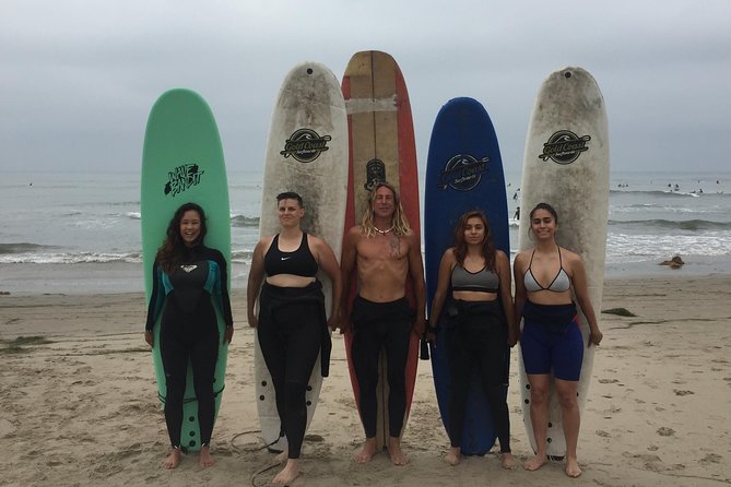 Surf Lessons in Santa Barbara with the Dude - Starting at the Cave in downtown Santa Barbara
