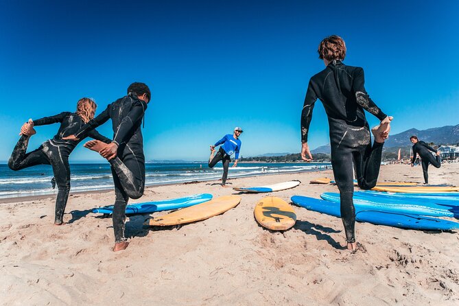 Surfing Lesson in Santa Barbara (2 Hours) - The water session follows a clear beginner path