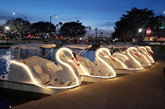 Swan Boat Rental at Rainbow Lagoon in Long Beach - Weather matters more than the forecast suggests
