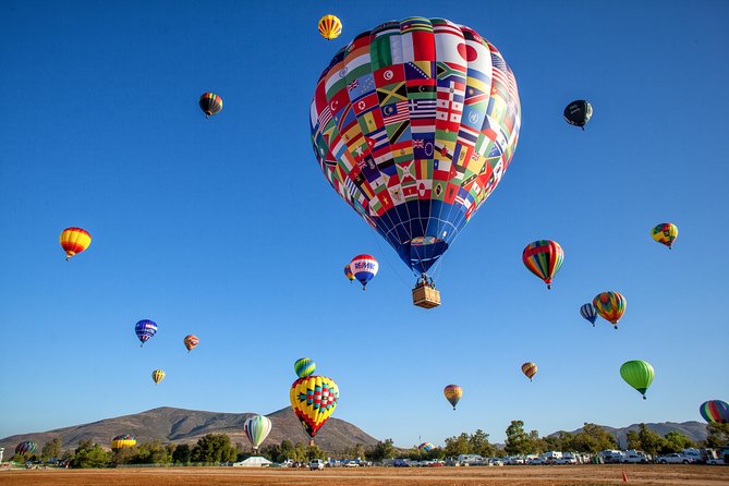 Temecula Shared Hot Air Balloon Ride - Rising above Temecula’s vineyards