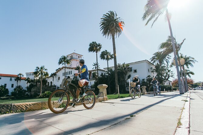 The Original Group Electric Bike Tour of Santa Barbara - Montecito, State Street, and the Route’s Range