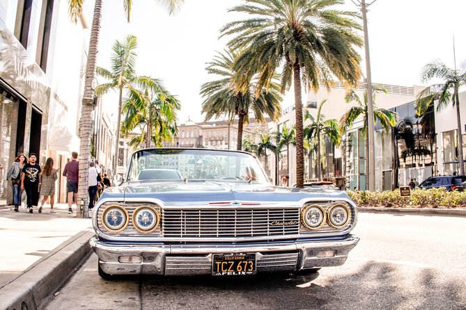 The Oscars Lowrider Tour - Timing, meeting point, and practical details