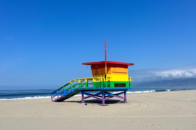 Venice and Santa Monica French Bicycle Tour - Venice canals, murals, and the neighborhood behind the beach