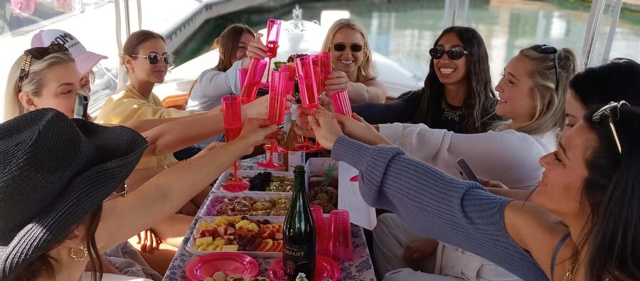 Venice Beach & Malibu View Boat Cruiser- Music Wine Sealions - Setting off from Marina del Rey